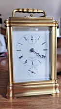 WATCH REPEATER GRANDE SONNERIE LEROY FILS PARIS CARRIAGE CLOCK HAND SECOND