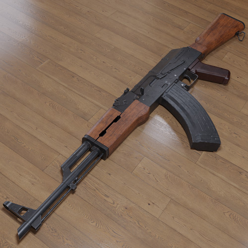 Prop akm kalashnikov - kalashnikov, stampato