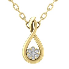 Collana infinito oro giallo 10