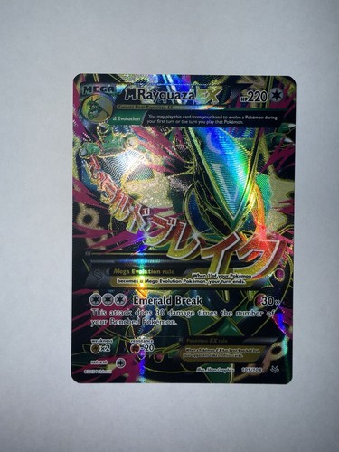 Rayquaza full art holo - rayquaza,