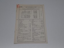 IAF TIPO JEEP UNIVERSAL CJ 6/G SCHEDA DI OMOLOGAZIONE DGM 1967 (92)