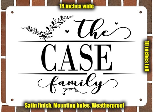 Case family targa - family, decorativa