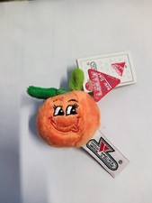 Lelly New Line Tutta la Frutta Peluche Portachiavi 7 cm - Arancia