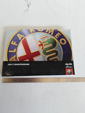 manuale uso manutenzione originale 2006 Alfa Romeo Spider 939