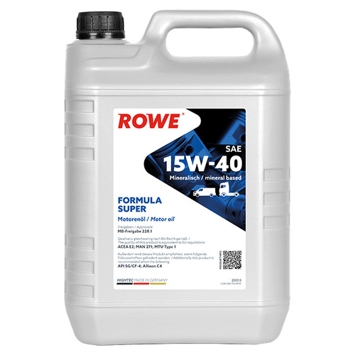 Olio motore 15w rowe - motore, 15w-40