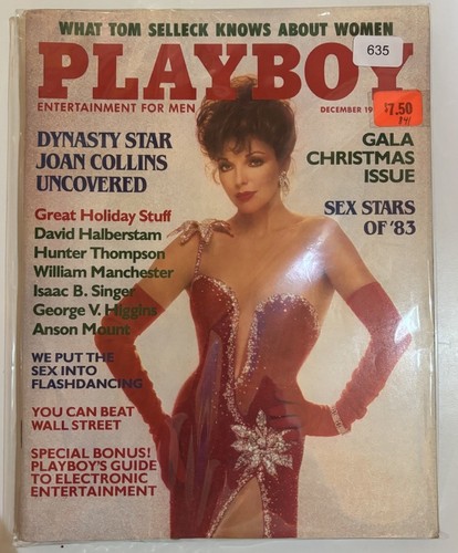 Playboy magazine december 1983 - playboy,