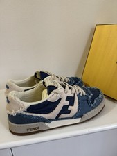 Sneakers basse Fendi Match blu