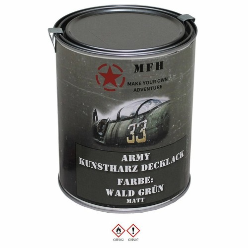 Vernice militare verde foresta - verde,