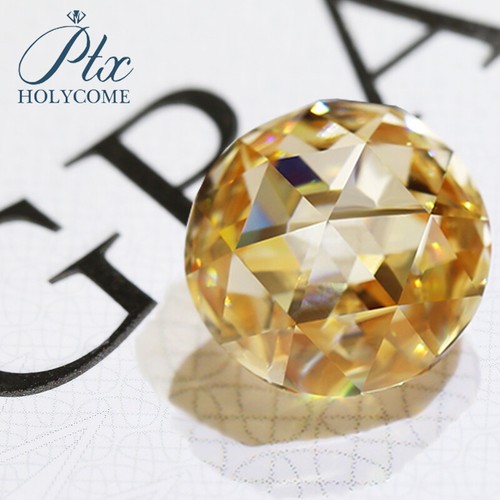 Moissanite sfusa doppio lato