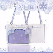 Borsa a tracolla trasparente