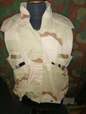 COVER GILLET ANTISCHEGGE AMERICANO DESERT PASGT VEST SMALL MEDIUM RARITÁ!