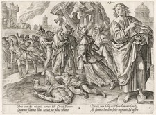 H. Goltzius M. De Vos Martirio