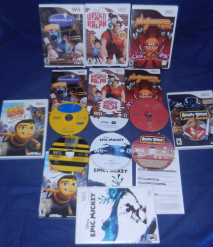 Wii ratatouille wreck - wii;, wreck-it