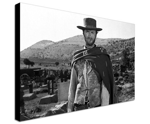 Clint eastwood quadro stampa - clint,