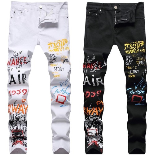 Pantalone uomo nero cotone