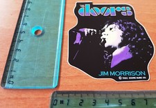 VINTAGE ADESIVO ADHESIVE STICKER JIM MORRISON THE DOORS YEAR 90 COD 36