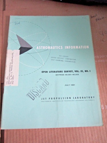 Astronautics information july - information,