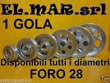 Puleggia Foro 28 mm 1 gola