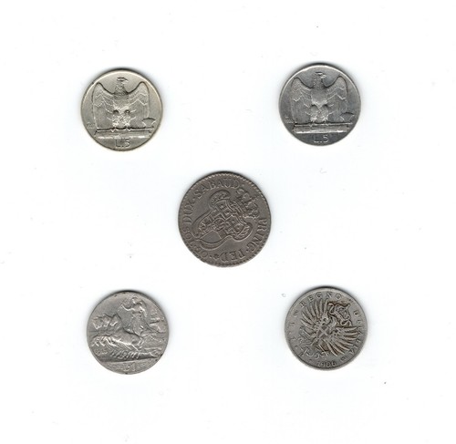 Lotto monete argento regno - monete,