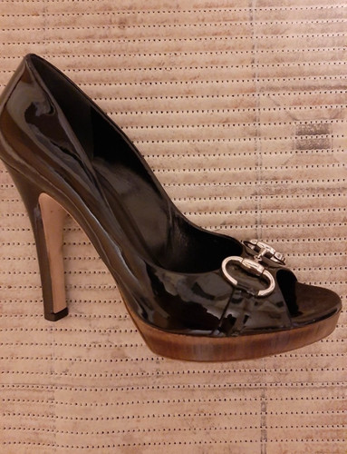 Gucci decolte nere - gucci, vernice