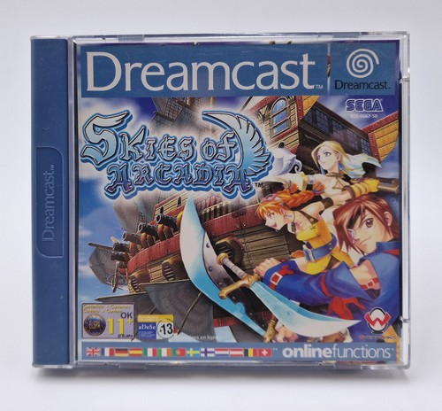 Skies arcadia sega - skies,