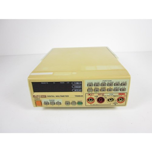 Advantest tr6846 multimetro - tr6846,
