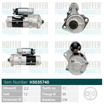 Hoffer motorino avviamento - hoffer, d'avviamento