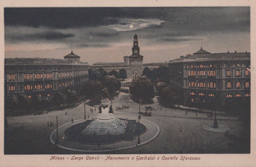 Cartolina milano lombardia - cartolina,