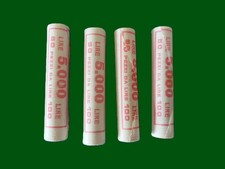 Lotto di 4 Rotolini 100 lire tipo "piccolo" Repubblica Italia