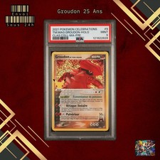 🇫🇷 GROUDON HOLO PSA 9 -