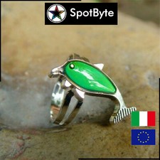 Anello Donna Regolabile Monile Cambia Colore Temperatura Delfino