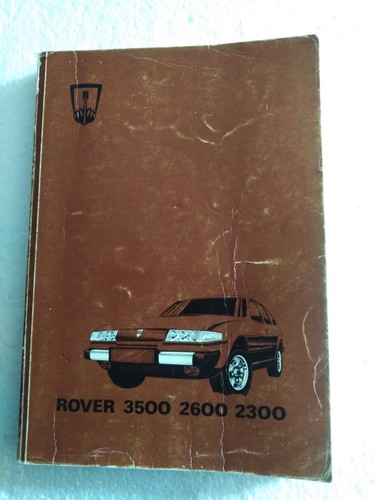 Rover 3500 2600 2300 manuale - rover,