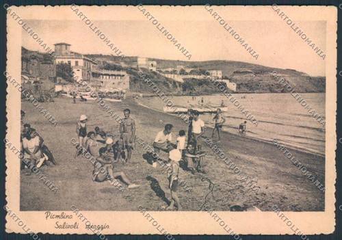 Livorno piombino cartolina - piombino,