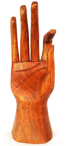 Mano porta anelli cm - anelli, 20