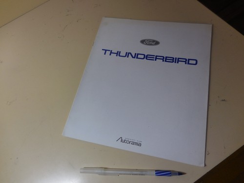 Ford thunderbird brochure - lx,