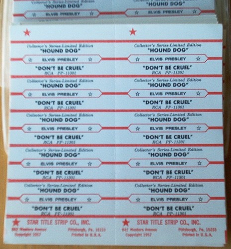 Three sets elvis presley - sets,