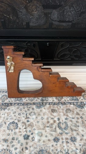 Scaletta vintage legno - vintage, in