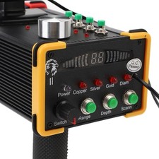 (US Plug 100‐240V)Metal Detector 15m Profondità 1000 Metri Interrato Metal Scan JY