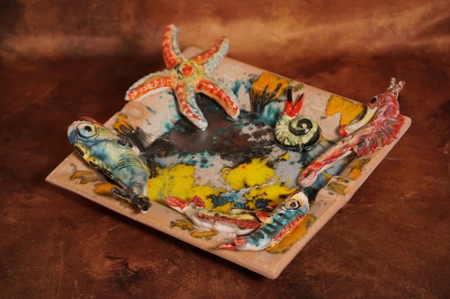 Svuotatasche marino ceramica - "marino",