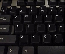 Adesivi inglesi UK BLACK con