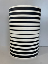 GRANDE VASO MISSONI DESIGN RIGHE NERE E BIANCHE CERAMICA FIRMATO VASE MODERNO