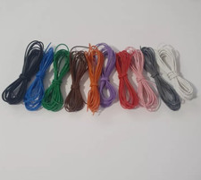 Set kit cavo unipolare flessibile 0,22 mmq cavetto filo vari colori 50 metri