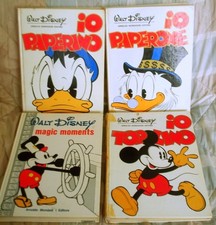 DISNEY: IO TOPOLINO 1972, IO PAPERINO 1972, IO PAPERONE 1972, MAGIC MOMENTS 1973