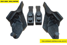 TERNA JCB - 1 PZ. DENTI E 2 TAGLIERINE LATERALI E 8 DADI E BULLONI (N. PARTE ...