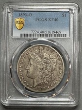 1893-O DOLLARO MORGAN PCGS