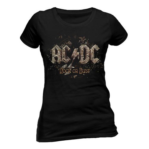 Donna acdc roccia busto - o,