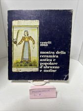 Castelli 1968 mostra della ceramica antiche e popolari d’Abruzzo e Molise