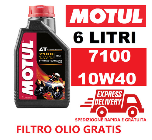 Litri olio motore filtro - 6,