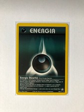 Carta Pokémon - Energia Oscurità - 104/111 - Set Neo Genesis - Rara - ITA