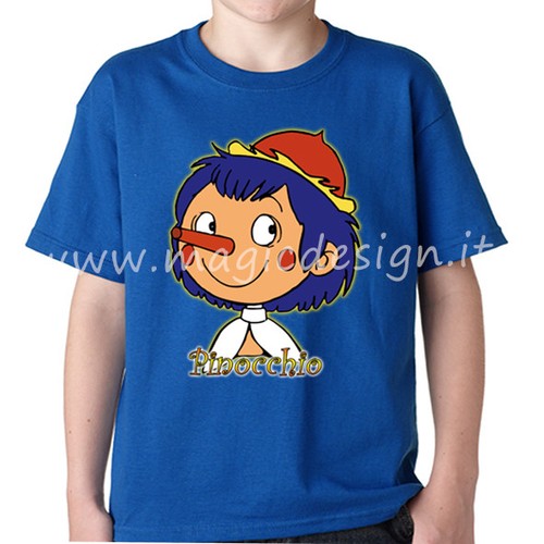 Shirt pinocchio cartoni anni - pinocchio,